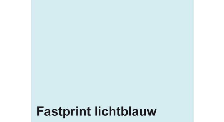 Kopieerpapier fastprint a4 160gr lichtblauw