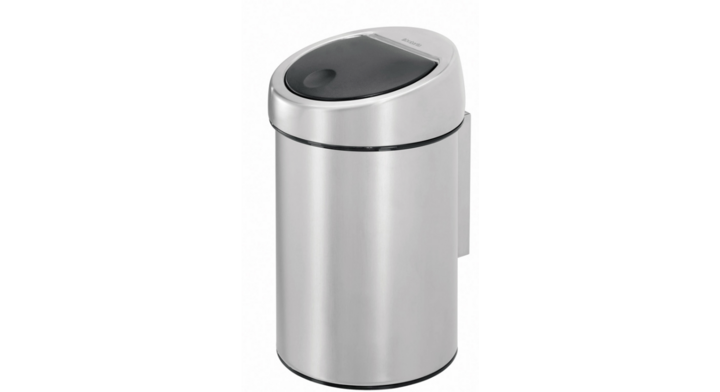 Brabantia, wandafvalemmer, 3 liter, mat RVS FPP, VB 378645