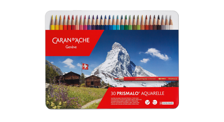 Kleurpotlood caran d'ache prismalo 30st ass