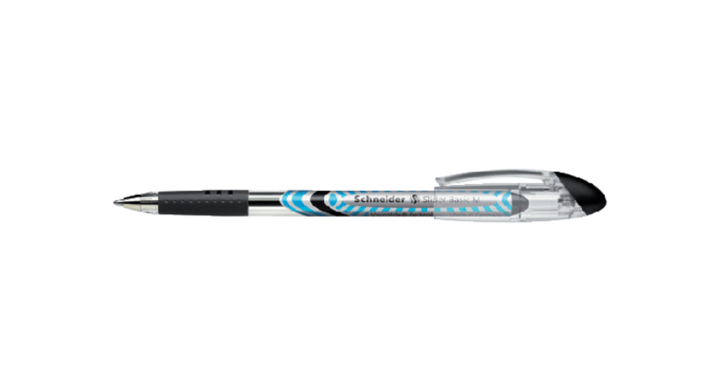Balpen schneider slider m 1mm zwart