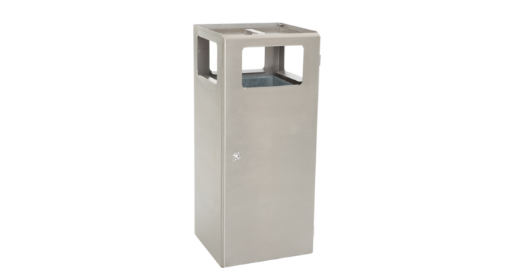Piramide as-papierbak, 70 liter, RVS, VB 708635