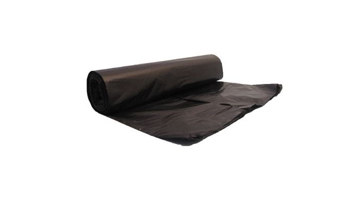 Vuilniszak | HDPE | 70x110cm | 120 Liter | T25 | Zwart (20 zakken) 