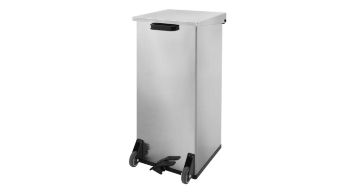 Carro-Kick Mobiel | Mobiele Pedaalemmer | 110 Liter | Wit | VB 910010