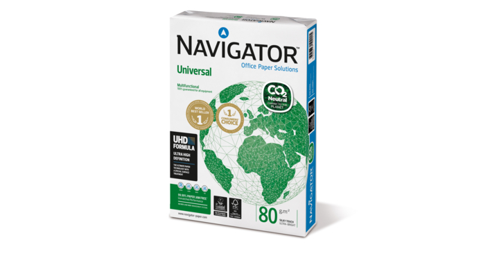 Navigator, A4, 80 grams, CO2 neutraal, papier, wit (500 vel)