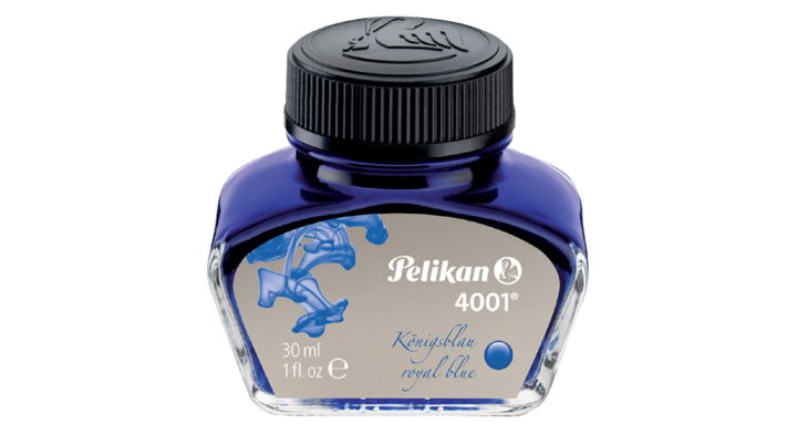 Vulpeninkt pelikan 4001 30ml koningsblauw