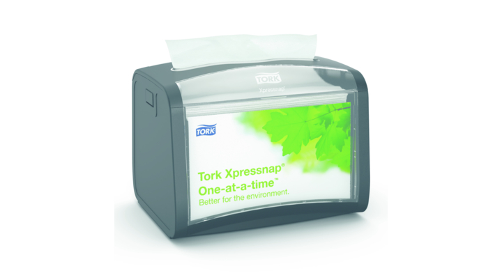 Tork Xpressnap Tabletop | Servet Dispenser | N4 | Zwart | 272611