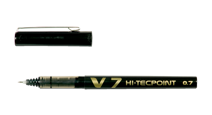 Rollerpen pilot hi-tecpoint bx-v7 0.35mm zwart