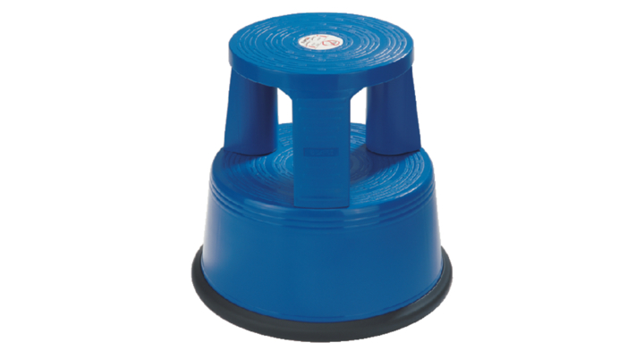 Opstapkruk dahle roll a step plastic blauw