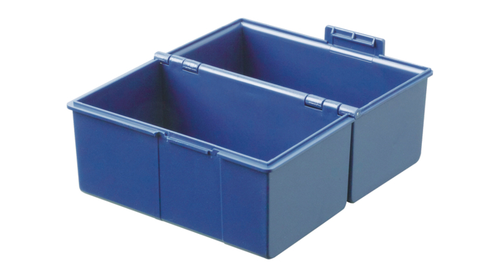 Kaartenbak han breed a7 kunststof blauw(ha-977-14)