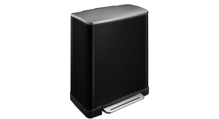 E-Cube EKO | Pedaalemmer | 50 Liter | Zwart Glanzend | VB 926850