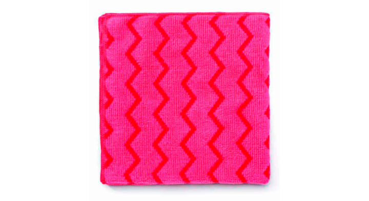 Rubbermaid Hygen, microveldoek, 20x20cm, rood, VB 000620 (1 stuk)
