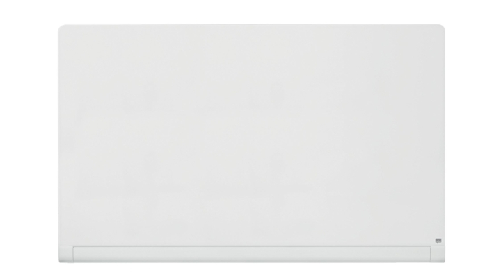 Glasbord nobo diamond 188.3x105.3cm wit(1905193)