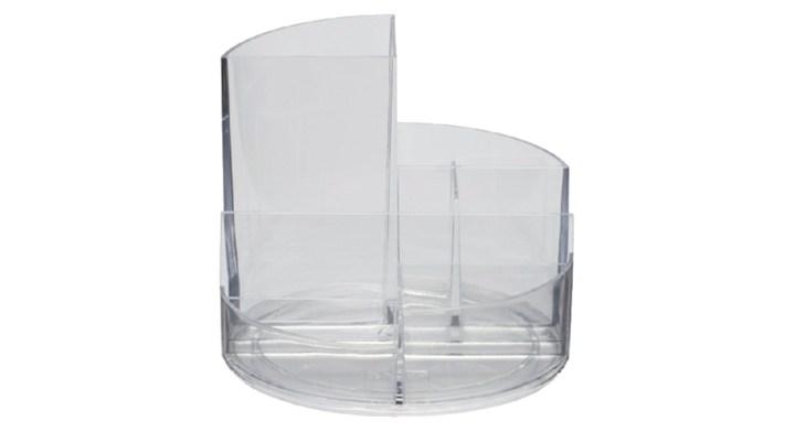 Bureaustandaard maul 41176 roundbox 12.5cm transp(4117605)