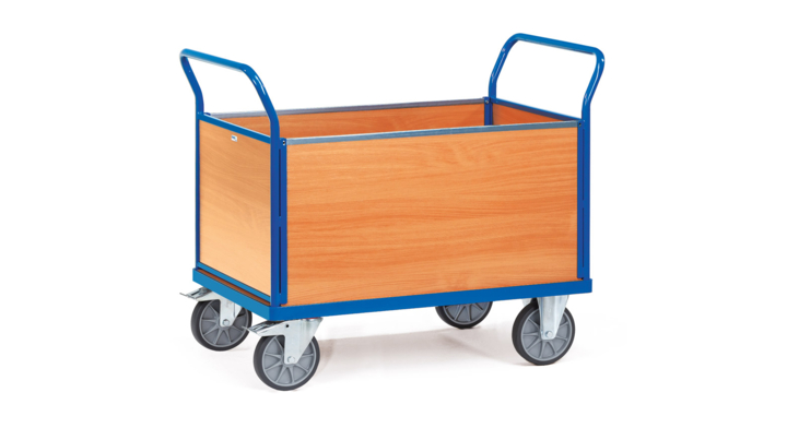 Vierwandwagen, 1000x600mm Draagverm. 600kg
