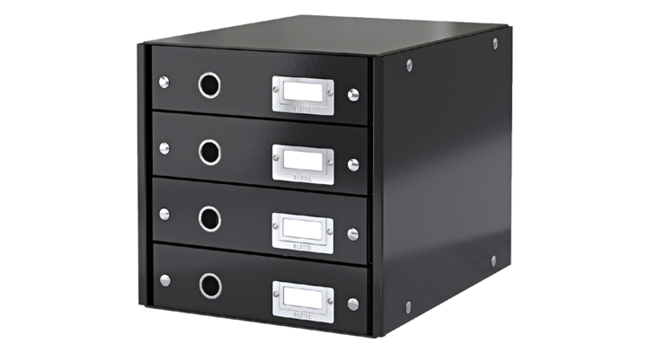 Ladenbox 4 laden ltz click & store zwart(60490095)