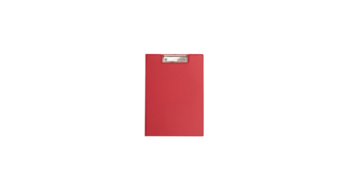 Klembordmap maul poly a4 staand pp-folie rood(2337125)