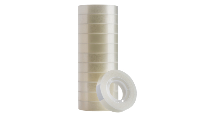 Plakband quantore 12mmx33m kleine kern