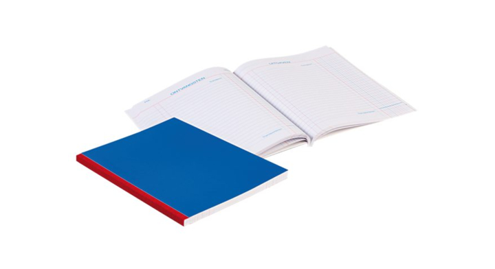 Kasboek 165x210mm 1 kolom gebonden 80blad