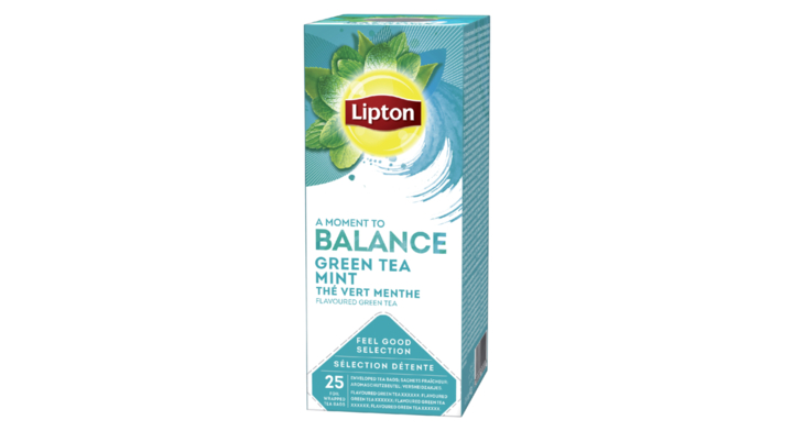 Lipton, groene thee, 1.5 gram, munt, 13847601 (25 stuks)