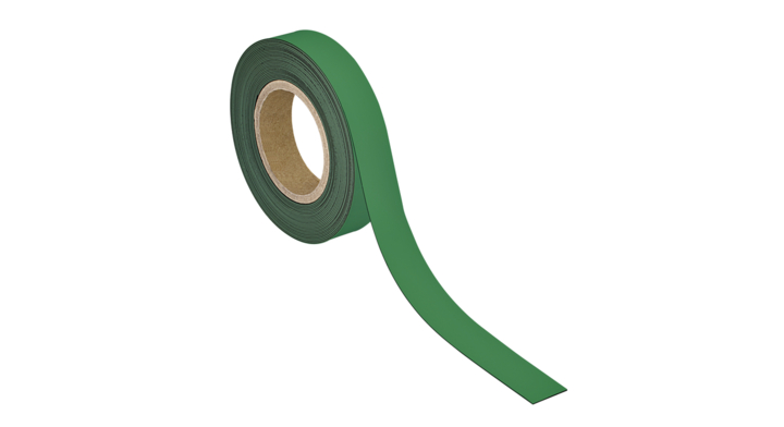 Magneetband maul schrijfbaar 10mx30mmx1mm groen(6524555)