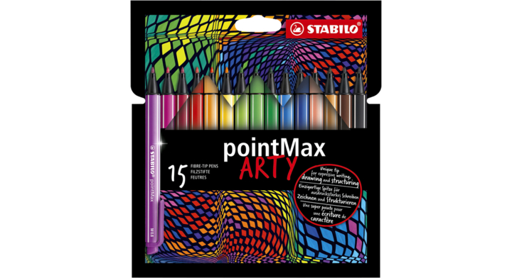 Viltstift stabilo point max 488/15-1-20 assorti(488/15-1-20)