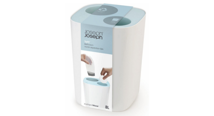 Joseph Joseph, Split afvalemmer, 8 liter, blauw, VB 705058