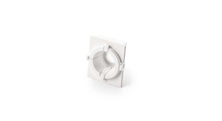 Filex, Keystone kabeldoorvoer, wit