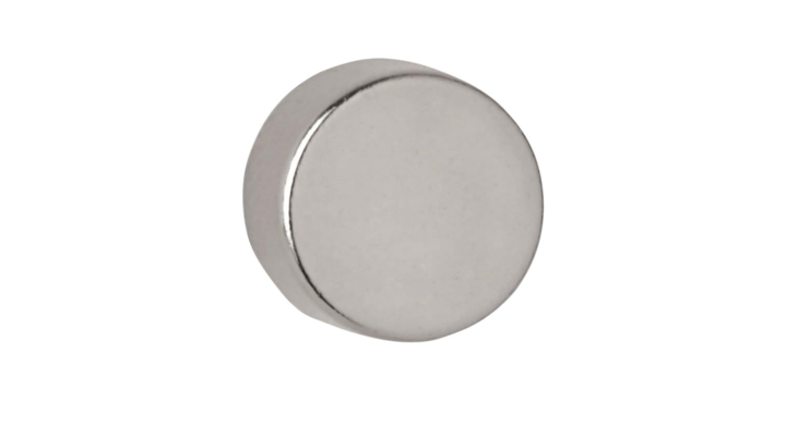 Magneet maul neodymium rond 8x5mm 2.4kg 10st