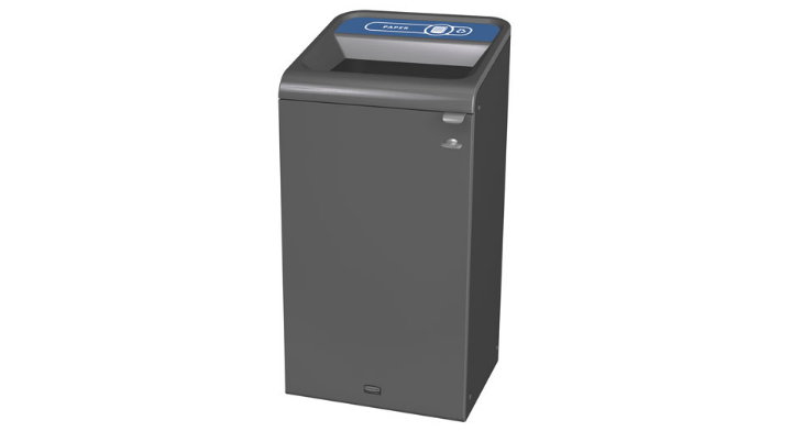 Rubbermaid Configure, modulaire afvalscheidingsbak, 87 liter, VB 500084 | papier Engels