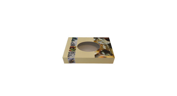 Cateringdoos Neutraal 28x28x6cm Ds 100stuks