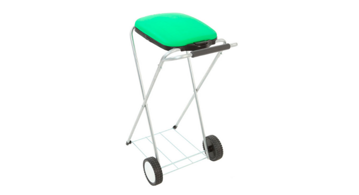 Move & Up, afvalzakhouder, 120 liter, groen, VB 717286