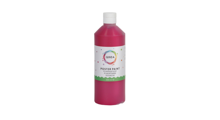 Plakkaatverf qrea cyclaam 500ml(47538)