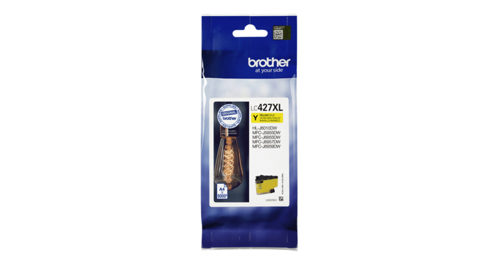 Inkcartridge brother lc-427xly geel(lc427xly)