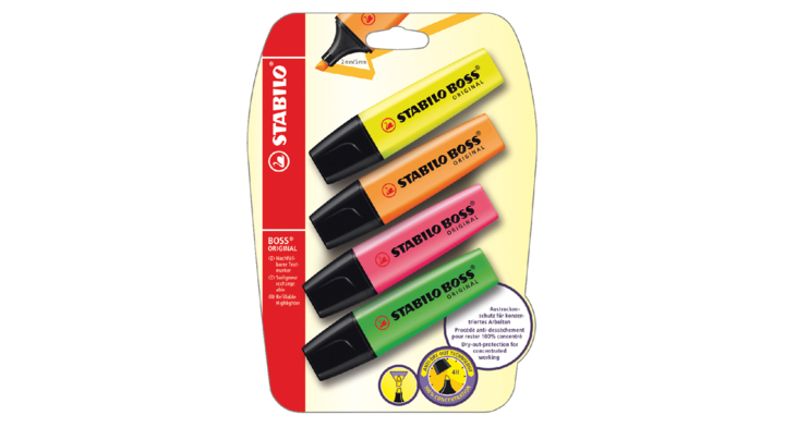 Markeerstift stabilo boss ass