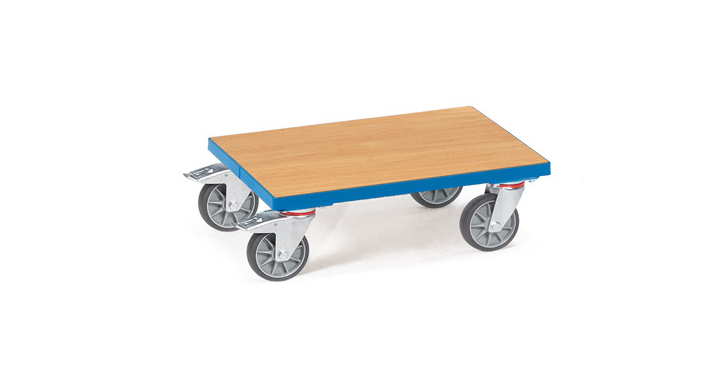 Eurobakken rolplateau met legbord, 610x410mm