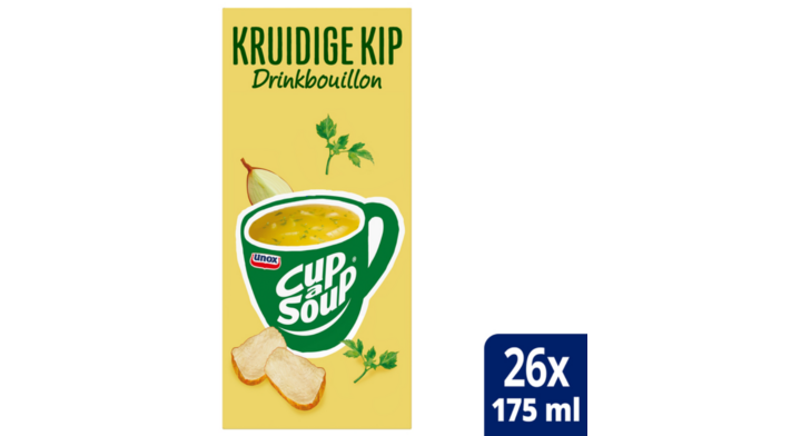 Cup-a-Soup, drinkbouillon, 175ml, kruidige kip (26 zakjes)