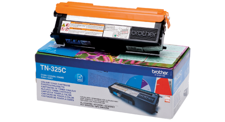 Toner brother tn-325c blauw 3.5k(tn-325c)