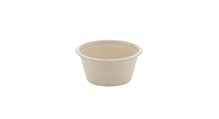 Sausbakje, 60ml, 6cm, suikerriet (2000 stuks)