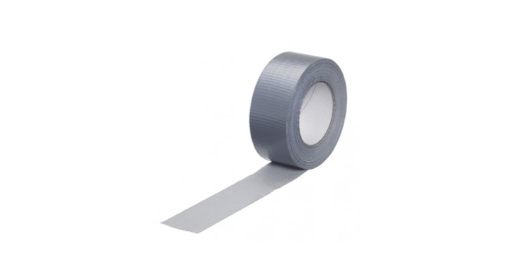 Ducttape extra sterk, 75mm x50m, grijs