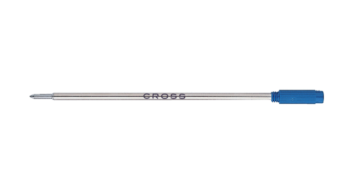 Balpenvulling cross medium blauw