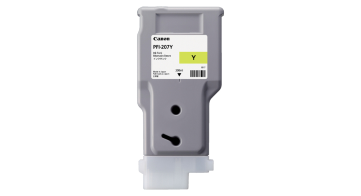 Inkcartridge canon pfi-207 300ml geel(2637684)