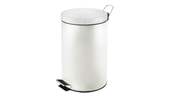 Pedaalemmer Met Binnenemmer | 12 Liter | Wit | VB 222212