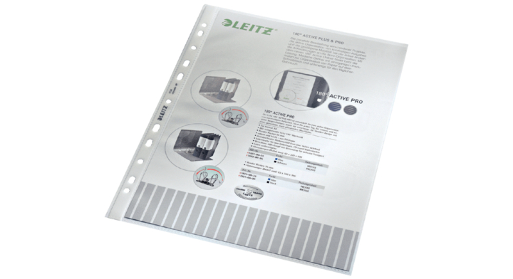 Showtas leitz 4704 a4 4r pp 0.10mm nerf