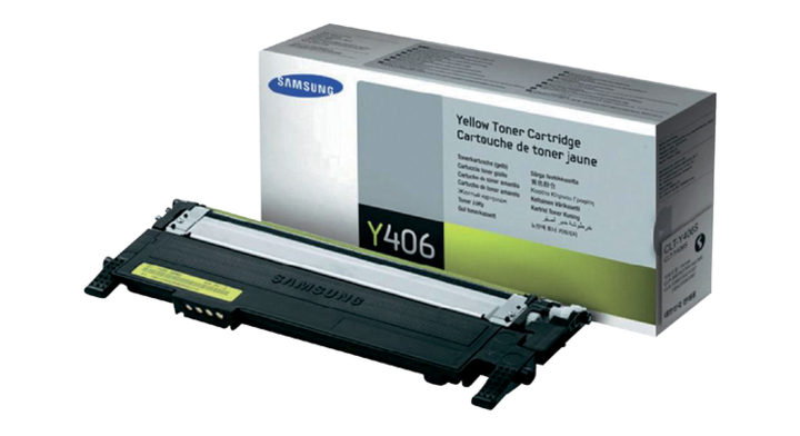Tonercartridge samsung clt-y406s 1k geel(samt406y)