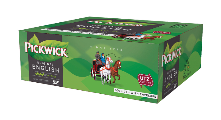 Pickwick Original, thee in envelop, 2 gram, Engelse melange, 4014541 (100 stuks)