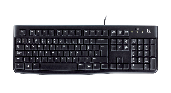 Toetsenbord logitech k120 zwart(290861)
