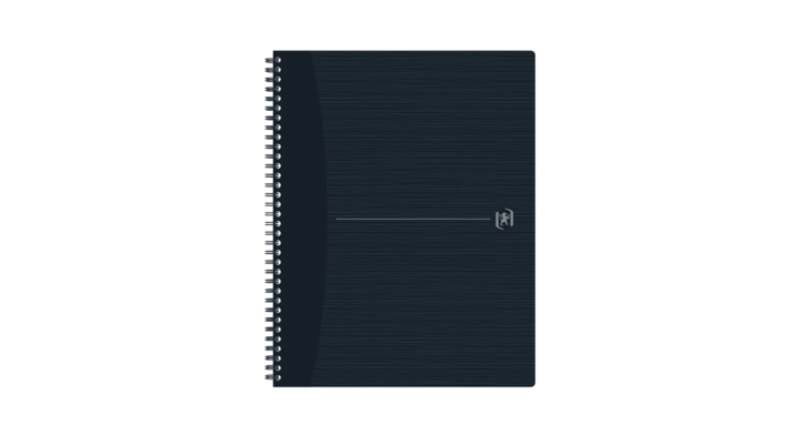 Spiraalblok oxford origin a4+ lijn 70vel 4gaats zw(400149999