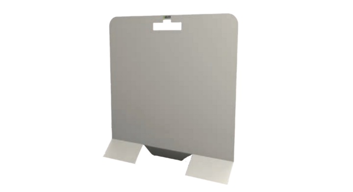Spiekscherm Basic | 50x55cm | 3mm | Wit