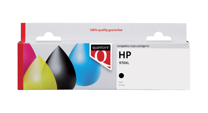 Inkcartridge Quantore alternatief tbv hp 970xl cn625ae zwart