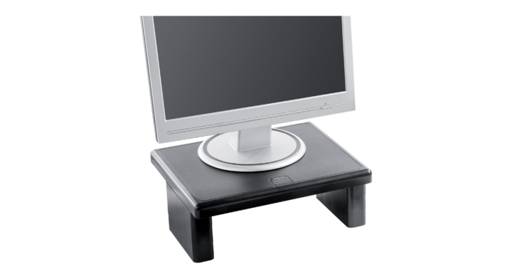 Quantore, monitorstandaard, 30kg, zwart, MP-107